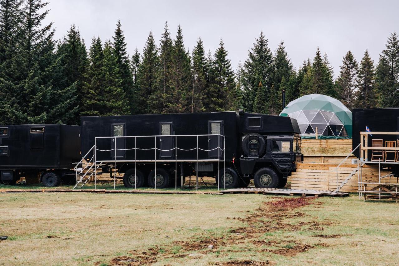 Golden Circle Truck Hotel Selfoss Exterior photo